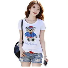 Бриллиантовая Футболка женская футболка хлопковый топ футболка femme kawaii женские футболки летние футболки mujer verano