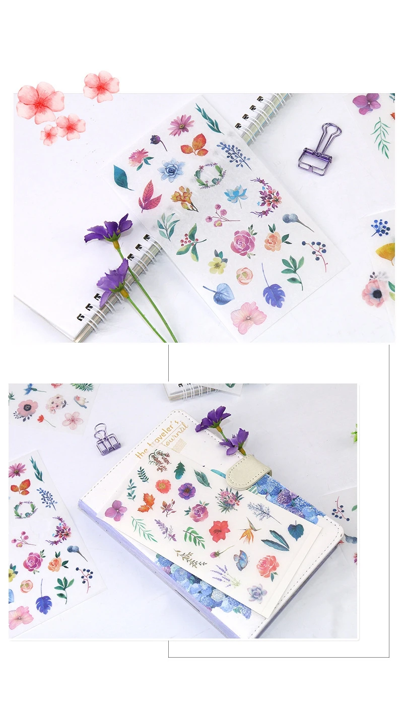 Girl Cartoon Stickers Anime Cute Kawaii Sticker Mobile Phone Book Gift DIY Ablum Diary Scrapbooking decoration label Stickers