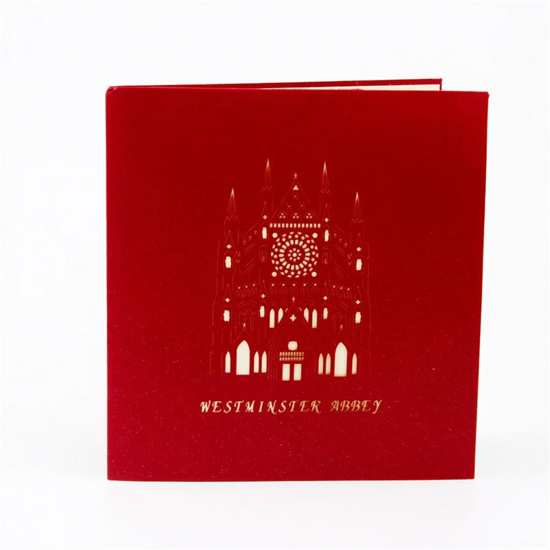  3D Laser Cut Handmade Carving Happy Birthday Paper Invitation Greeting Cards PostCard Birthday Part - 32791416184