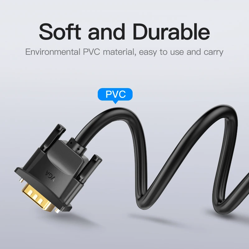 Адаптер Vention DVI к VGA адаптер 24 + 1 для ПК ноутбука ТВ проектора монитора|Кабели VGA| |