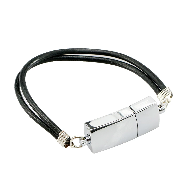 Флеш диск USB 2 0 металлический браслет на запястье usb накопитель карта памяти 8 Гб
