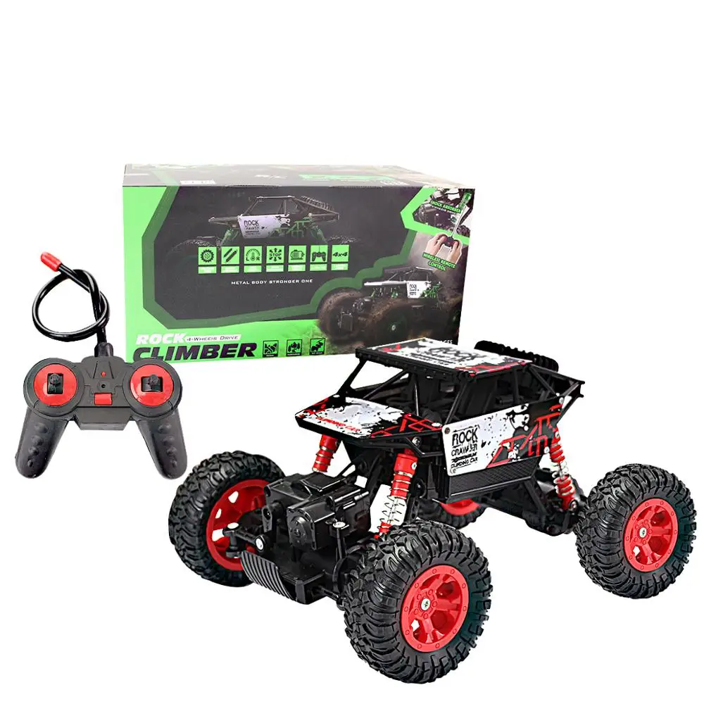 RC Car 4WD 1:16 Off-Road Racing Vehicle Rock Crawler Climber Car Remote Control Car Electronic Monster Truck R/C Buggy