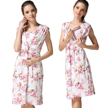 Summer Maternity Clothes Beach Dresses 1