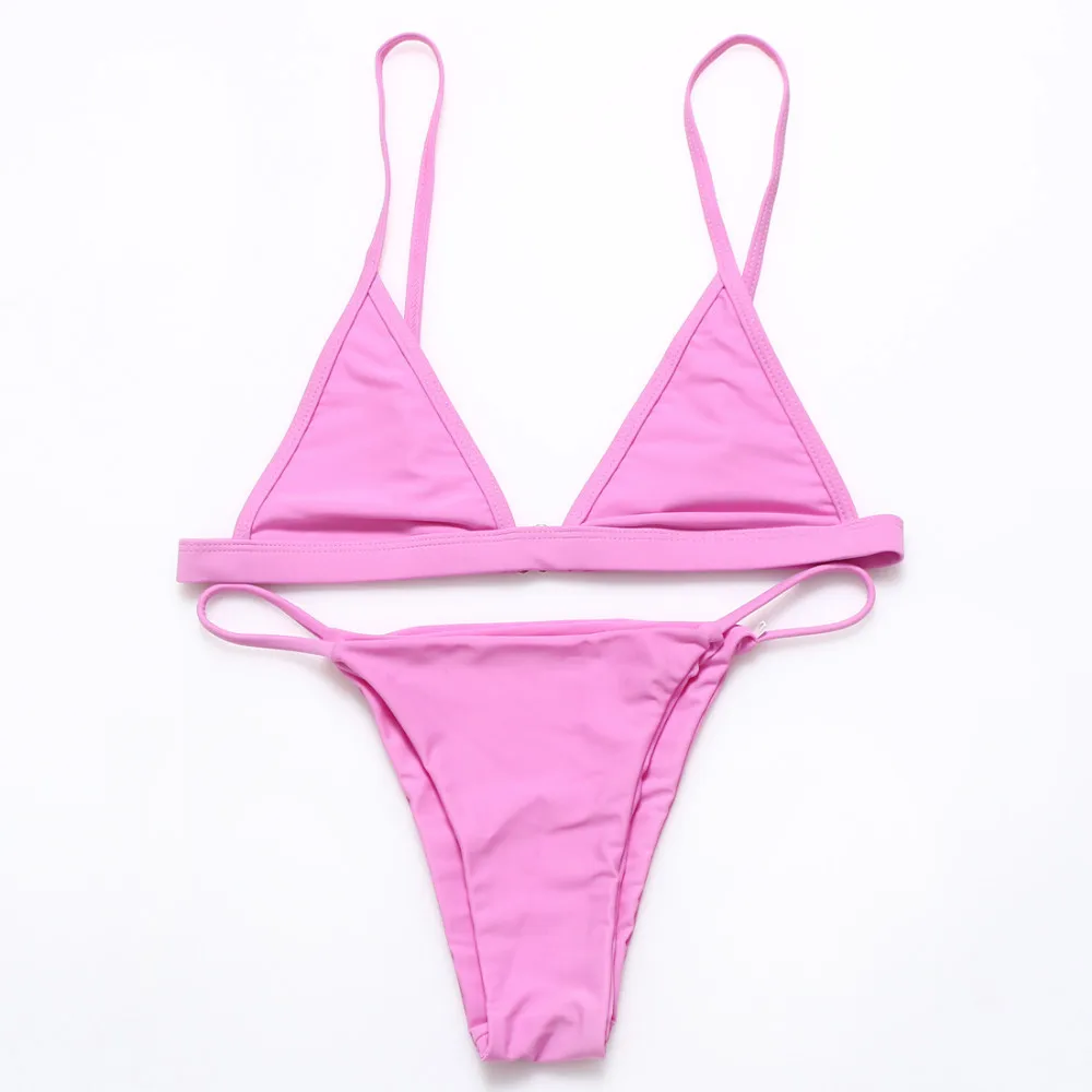 

Swimsuit 2017 New Sexy Bikinis Swimsuit Female Swimwear Women Halter Brazilian Bikini Set Beach Bathing Suits Swim Wear Biquini