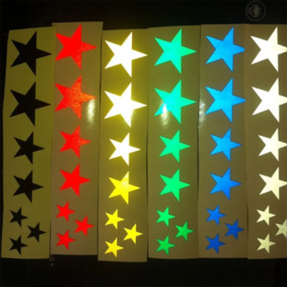 

3Pcs/lot Mountain Bike Reflective Stickers Frame Wheel Stickers Fluorescent MTB Bike Bicycle Sticker Decal Bicycle Accessories