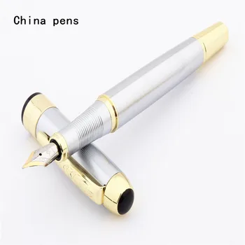 

JINHAO 250 Stainless steel Colour Business office Fine nib Fountain Pen New