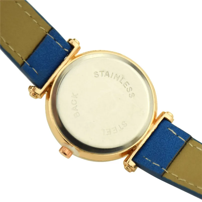 SHIKAI Ladies Leather Strap Creative Gift Quartz Watch ZYBSK-35 Lady Collection Female Watch With Date Bracelet #4a2  (1)
