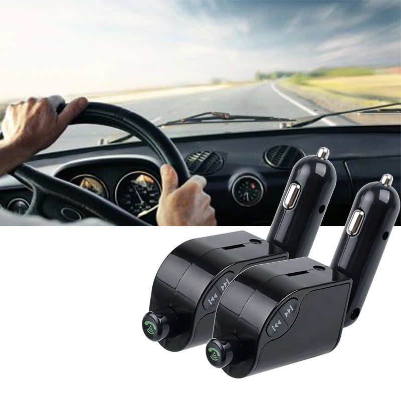 Bluetooth громкой связи kebidu FM передатчик Aux модулятор беспроводной Автомобильный MP3