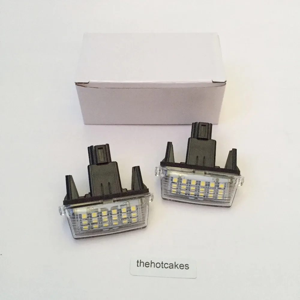 thehotcakes 2x LED Number License Plate Light Replacement Lamps For