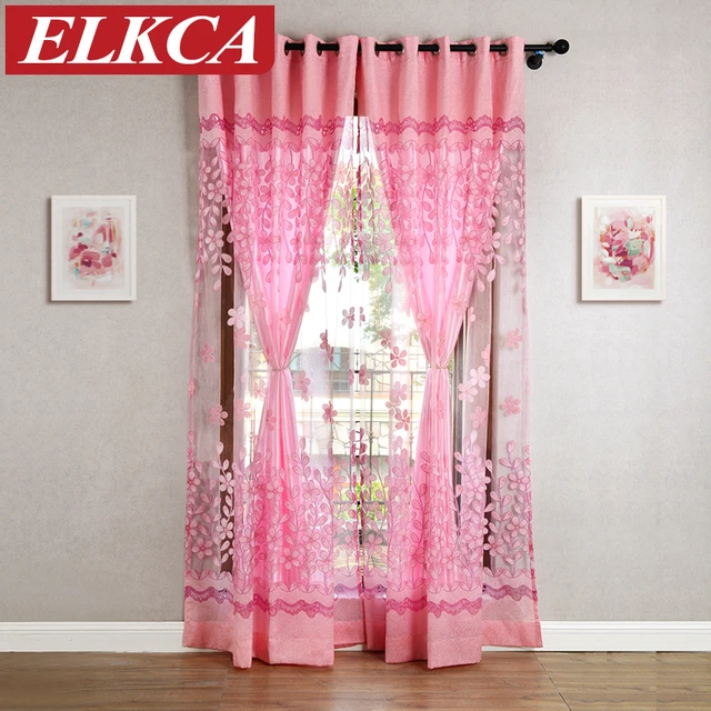 Prinses Roze Burnout Gordijnen Woonkamer Meisje Slaapkamer Gordijnen ... Prinses Roze Burnout Gordijnen Woonkamer Meisje Slaapkamer Gordijnen ...