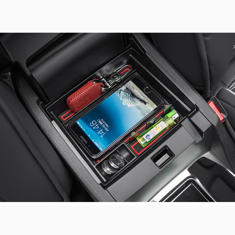 Подходит для Skoda Kodiaq Octavia Superb центральный ящик хранения подлокотник центральной