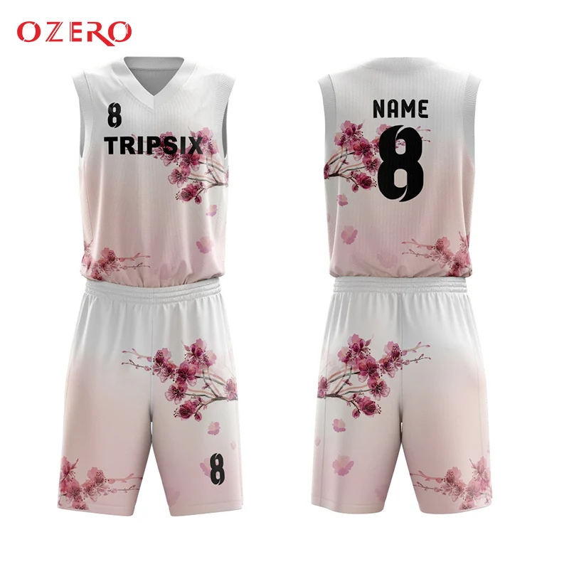 floral basketball jersey