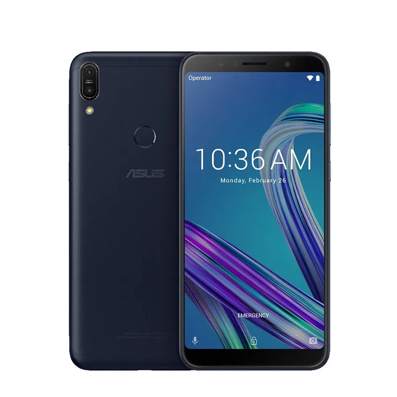 Глобальный ASUS ZenFone Max Pro M1 ZB602KL 6G 64G 6 дюймов 18:9 FHD Snapdragon 636 Android 8,1 Dual 16 МП 4G LTE Face ID Samrtphone