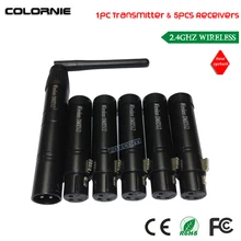 DHL 2,4G DMX512 передатчик и приемник вместе беспроводной, DMX 512