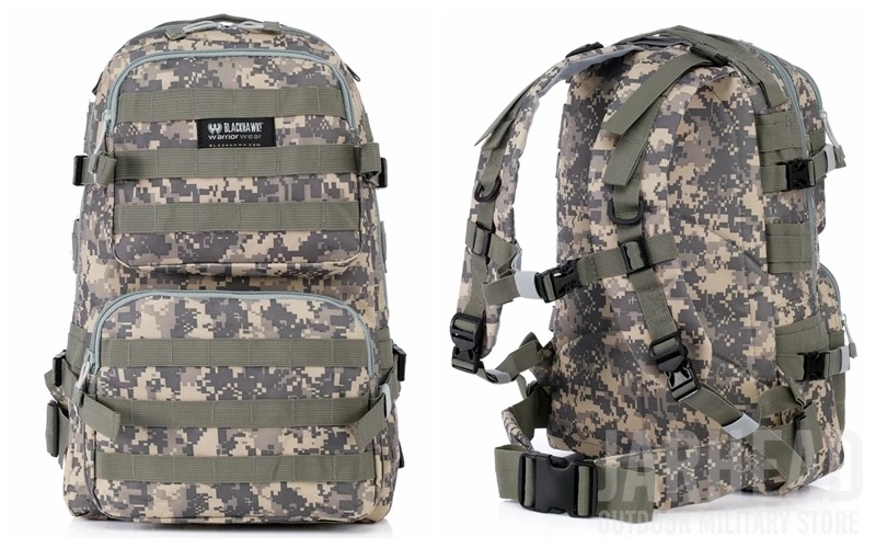Уличный военный рюкзак, мужской армейский тактический Водонепроницаемый штурмовой рюкзак, рюкзак для охоты, верховой езды, кемпинга, трекинга