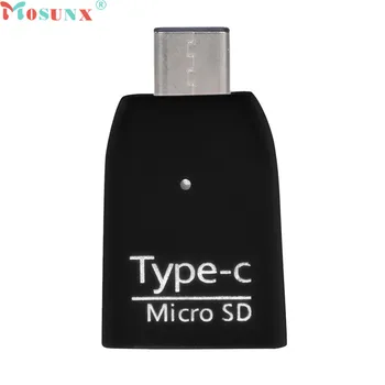 

Mosunx Advanced 2018 U disk Mini Type C Micro SD TF Memory Card Reader OTG Adapter USB 3.1 Portable 1PC