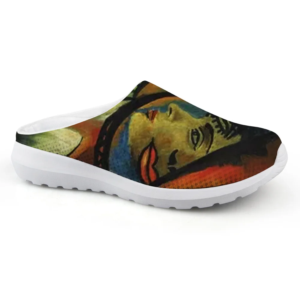 

2019 Customizable Men's Summer Shoes Sandals Breathable Men Slippers Mesh Lighted Casual Shoes Outdoor Shoes Beach Flip Flops