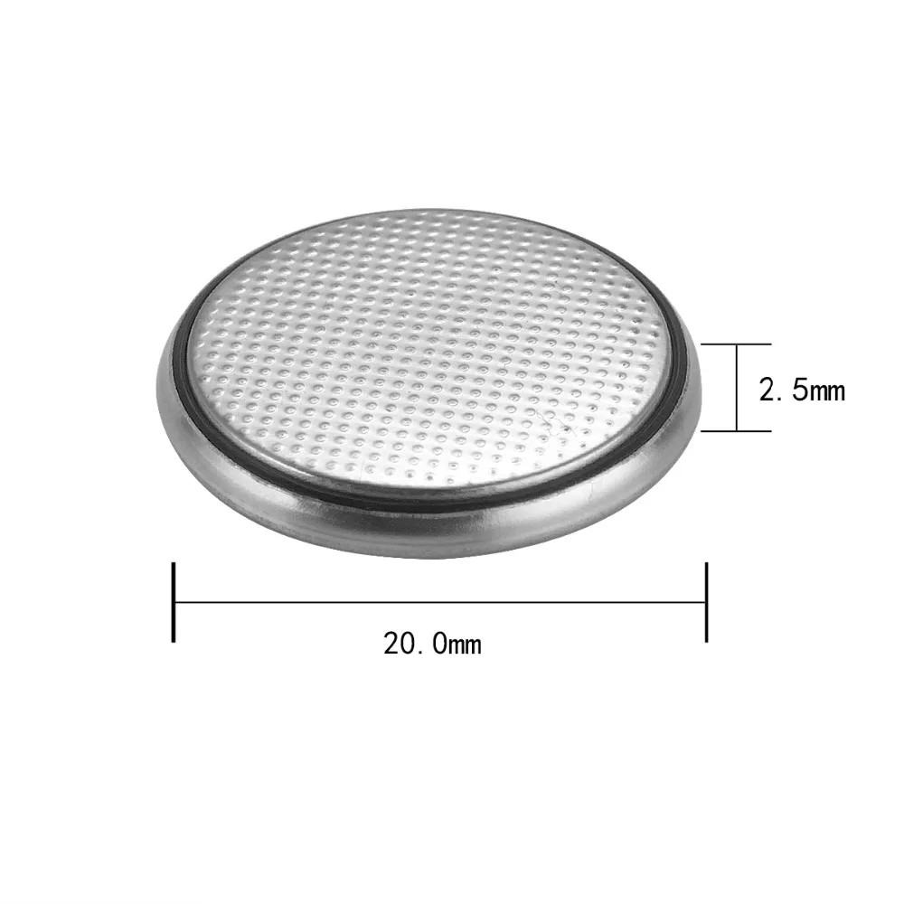 10 шт./лот CR2025 ECR2025 DL2025 BR2025 2025 KCR2025 L12 Кнопка ячейки батареи для часов, duct Fan батарея