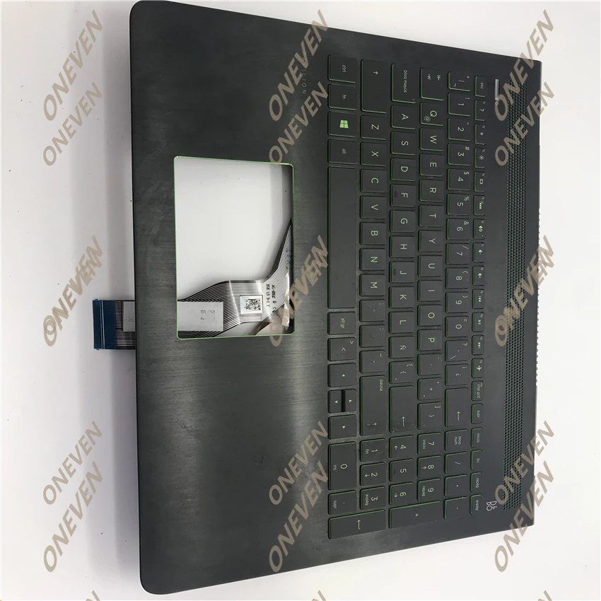 90% новый для HP PAVILION POWER 15-CB Серия Клавиатура с подставкой в сборе чехол платы 926893-001
