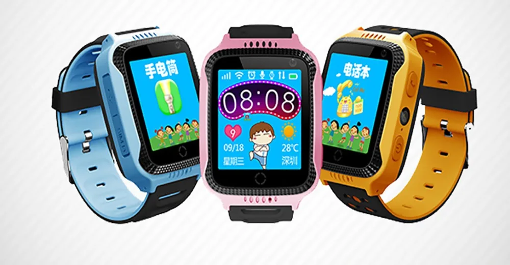 Gps трекер умные часы игровые часы SOS анти-потеря сигнализации удаленный монитор с sim-картой сенсорный экран подарки на день рождения для мальчиков и девочек