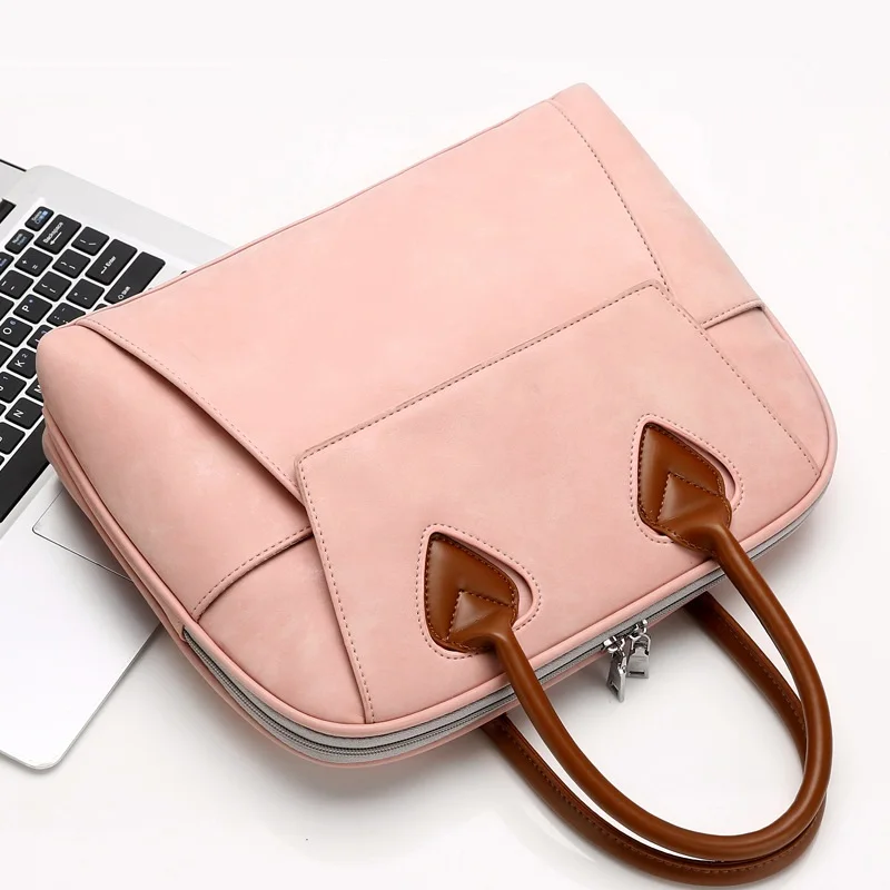 

for women's Laptop bag 12" 13" 14" 15" notebook comptuer Single shoulder for Lenovo for Apple Macbook handbag business Briefcase