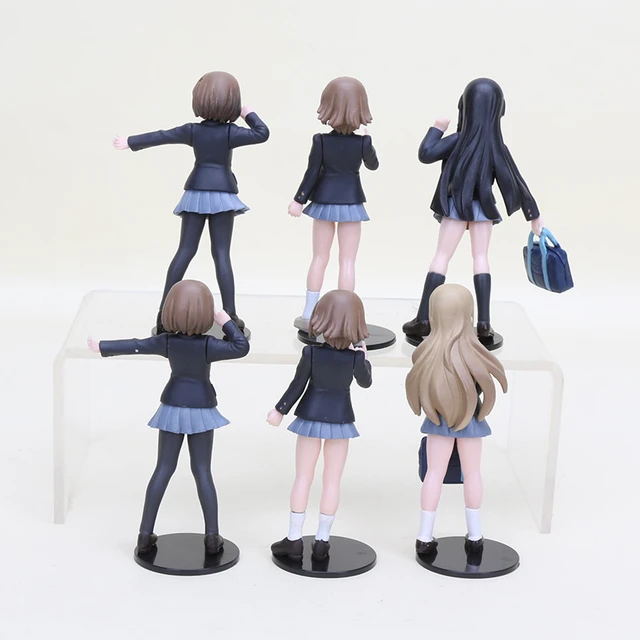 Anime 6pcs/set K-on! Figure Akiyamn Mio Yui Hirasawa Tainaka Ritsu Kotobuki  Tsumugi Collectible Model Kids Toys - AliExpress