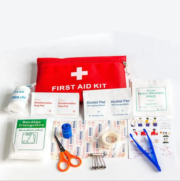 

Portable Outdoor Waterproof First Aid Kit for Emergency Survival Medical Treatment for Camping or Hiking