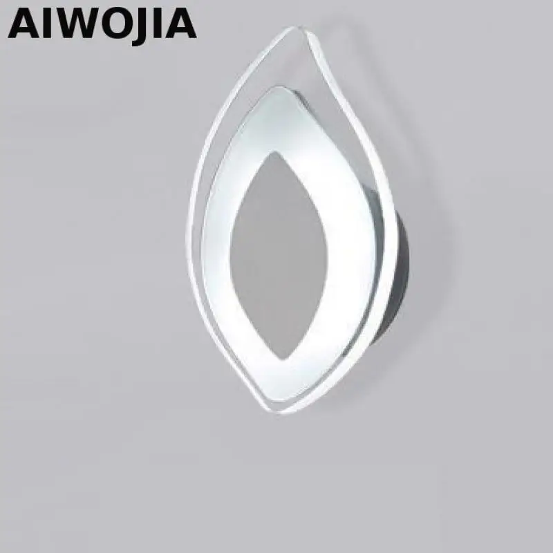 

Modern Led Wall Lamp For Bathroom Bedroom 4w Wall Sconce White Indoor Lighting Lamp Ac100-265v Led Wall Light Indoor Lighting