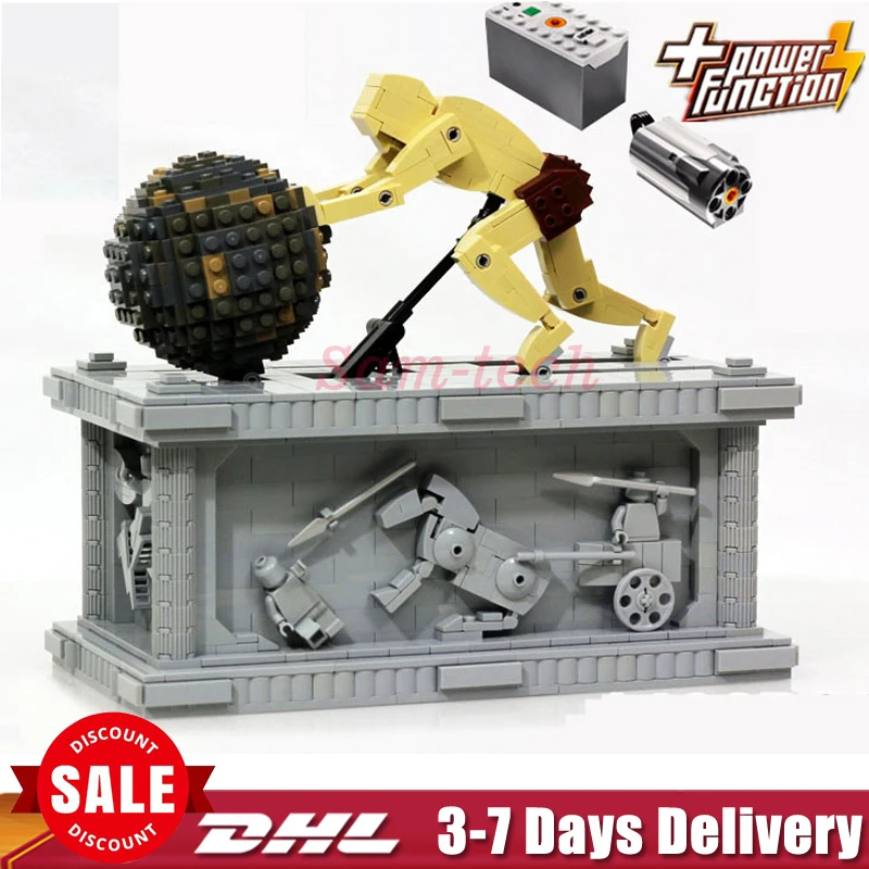 

2018 NEW Lepin 23017 1462Pcs the Movie Series 1518 MOC Le Mythe de Sisyphe Building Blocks Bricks Model to Holiday Toys Gift