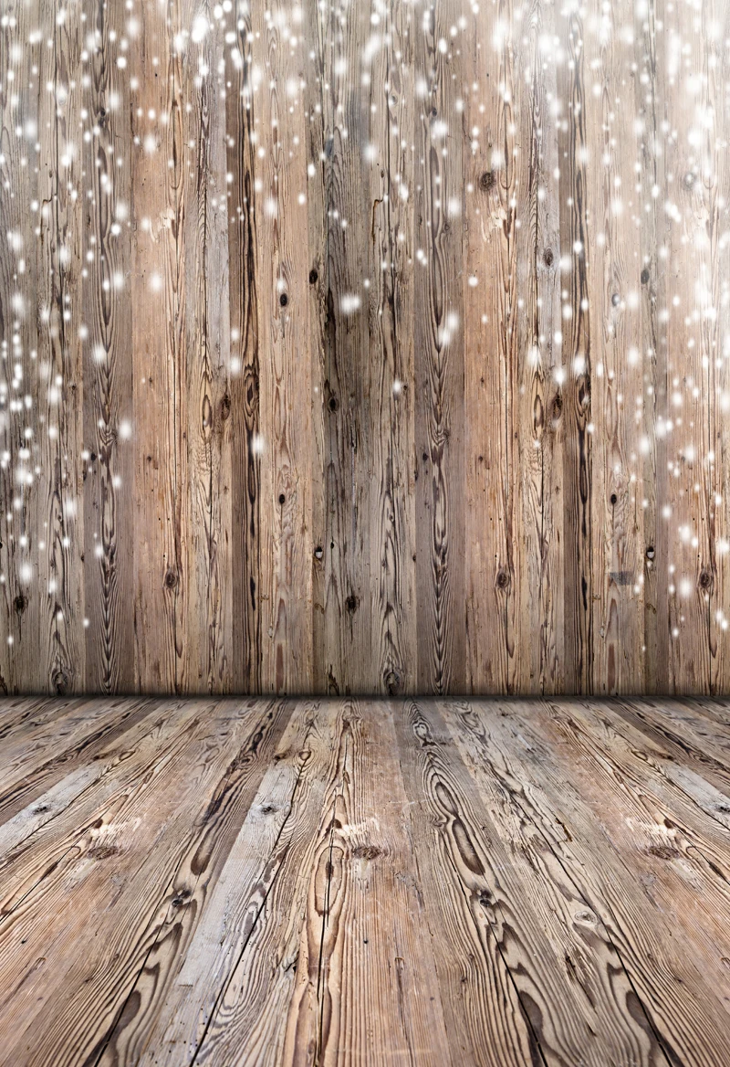 

HUAYI Wedding Art fabric Wood Floor With Light Backdrop Photography For Newborn Drop Background XT-5593