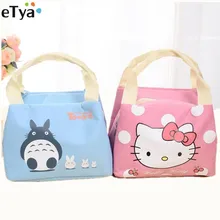 eTya Cartoon Cute Thermal font b Lunch b font font b Bags b font Women Lnsulated