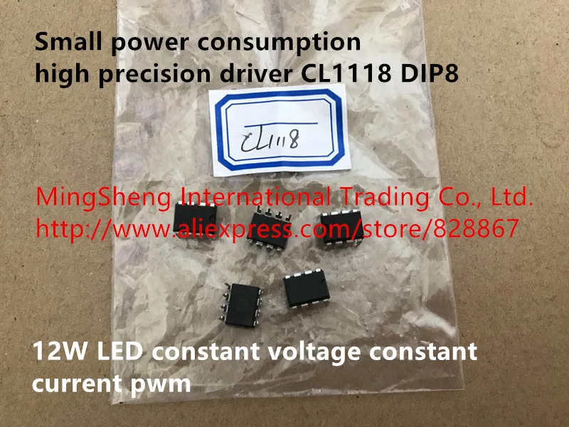 

Original new 100% small power consumption high precision driver CL1118 DIP8 12W LED constant voltage constant current pwm