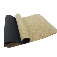 

5MM 183*61CM Cork+TPE Natural Yoga Mat Fitness Cushion For Women Men Environmental Tasteless Gymnastics Pad Exercise Sports Mats