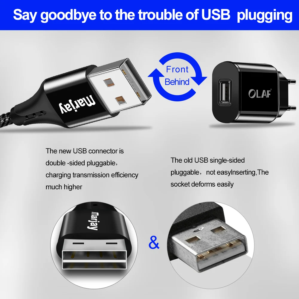 Marjay المغناطيسي USB كابل شحن ل فون سامسونج Xiaomi سريع شحن المصغّر USB نوع C كابل المغناطيس الهاتف المحمول الكابلات Marjay المغناطيسي USB كابل شحن ل فون سامسونج Xiaomi سريع شحن المصغّر USB نوع C كابل المغناطيس الهاتف المحمول الكابلات