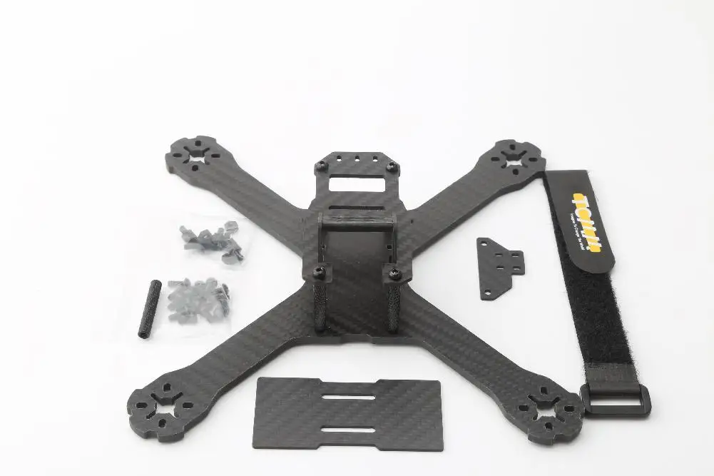 FPV гоночный Дрон QAV XS 222 углеродное волокно стрейч X Квадрокоптер рама комплект 4 мм