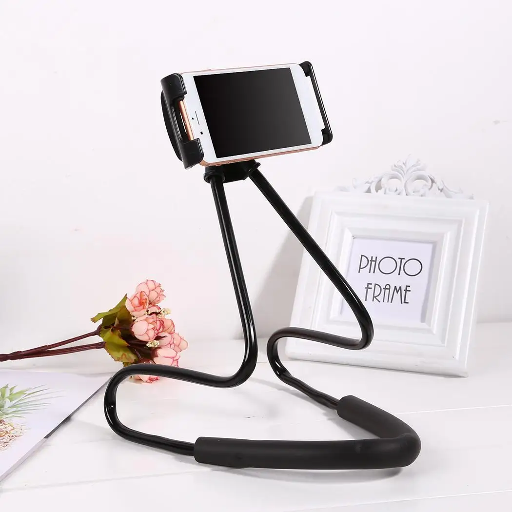 

2018 Lazy Hanging Neck Phone Stands Necklace Cellphone Support Bracket for Universal Holder for phone