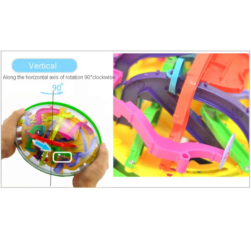 299 барьеры 3D головоломка Лабиринт шар лабиринт Perplexus мяч магический Интеллект лабиринт мяч интеллект Развивающие игрушки для детей