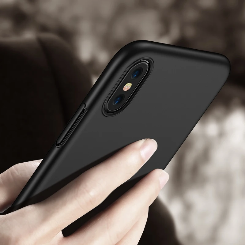 FLOVEME Hard PC Phone Case For iPhone X 8 7 Plus Luxury Light Matte Cases 6 6s Cover Fundas Capa |