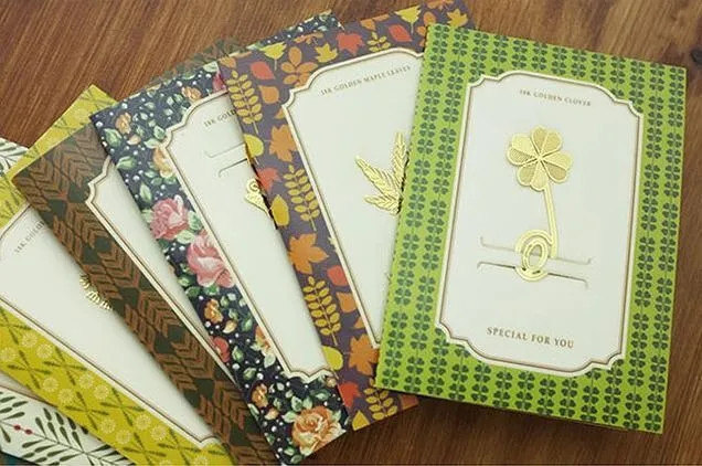 1 шт. горячий творческая жизнь прекрасный корейский мини открытки набор полые металлические закладки животных листья Закладка для книг