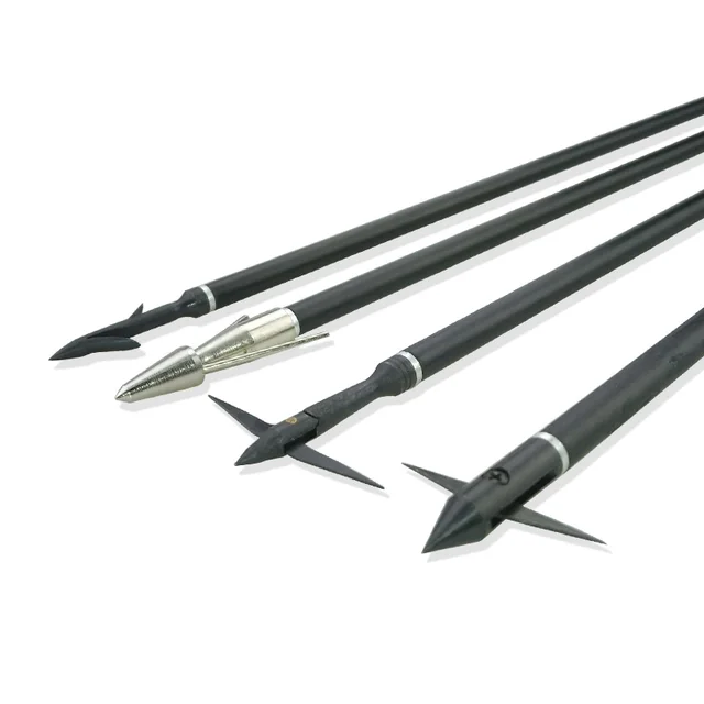 Elong Frecce Da Arco 28-31 Pollici | Carbonio, Spine 500, Per Archi Lunghi E Tradizionali - Foto 4