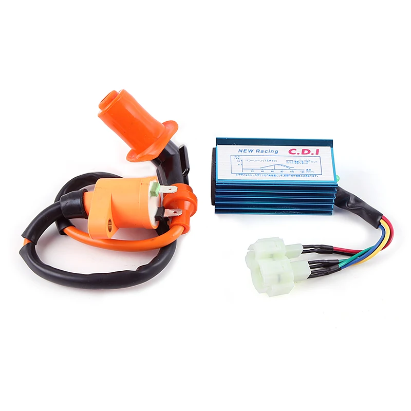 Гоночный CDI GY6 50 125 150 Катушка зажигания для скутер мопед 50CC 150CC/для скутера