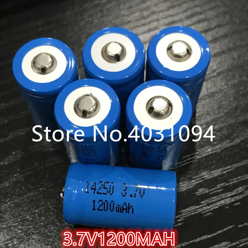 Бесплатная доставка ER14250 LS14250 14250 3.7V1200MAH литиевая аккумуляторная батарея большой