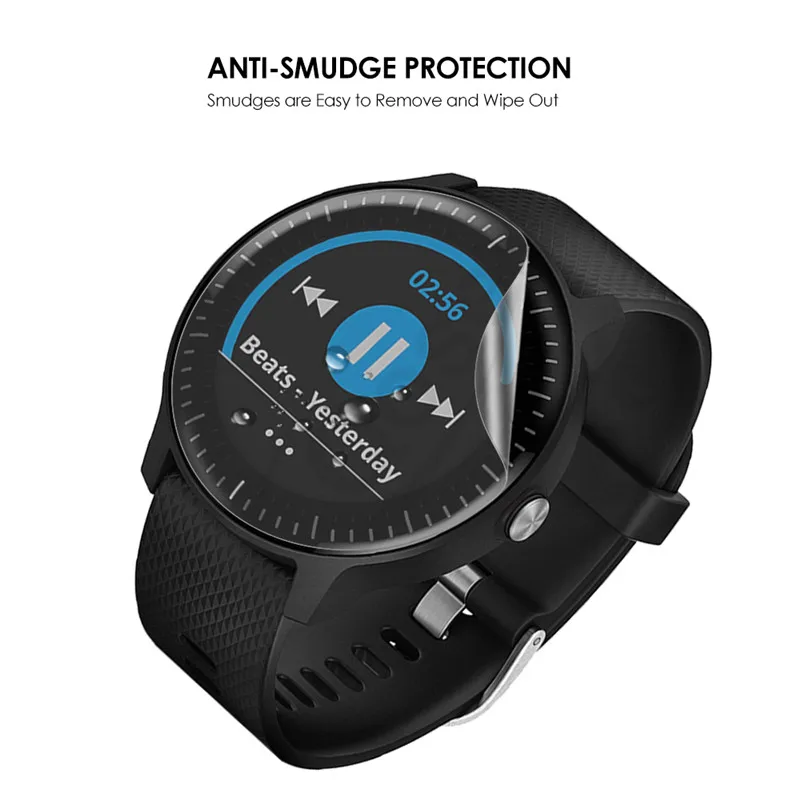 3 шт. в упаковке) для Garmin Vivoactive 3 Music Watch защита экрана 3X прозрачная ЖК-защитная пленка для телефона ультра-тонкая Взрывозащищенная