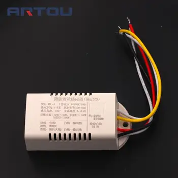 

220V Microwave Radar PIR Motion Sensor Switch IR Infrared Human Body Induction Detector Controller Switch Automatic for LED Lamp