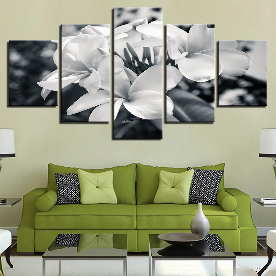 Unframed Modern Canvas Wall Art Home Decor HD Printed 5 Panels