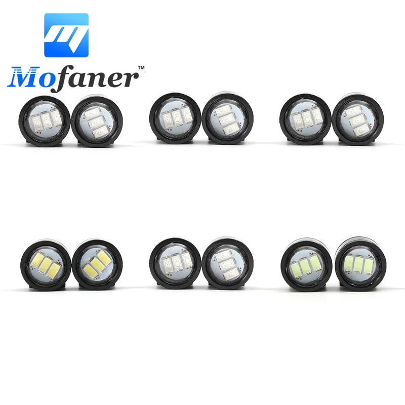 

2Pcs LED Eagle Eye Lamp Motorcycle Flash Light Strobe DRL Bicycle Car Motors ATV Headlamp
