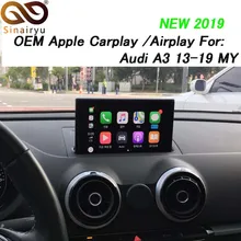 Sinairyu Автомобильный мультимедийный A3 3g MMI Smart Apple CarPlay коробка OEM Apple Carplay Android Auto IOS Airplay модернизации для Audi