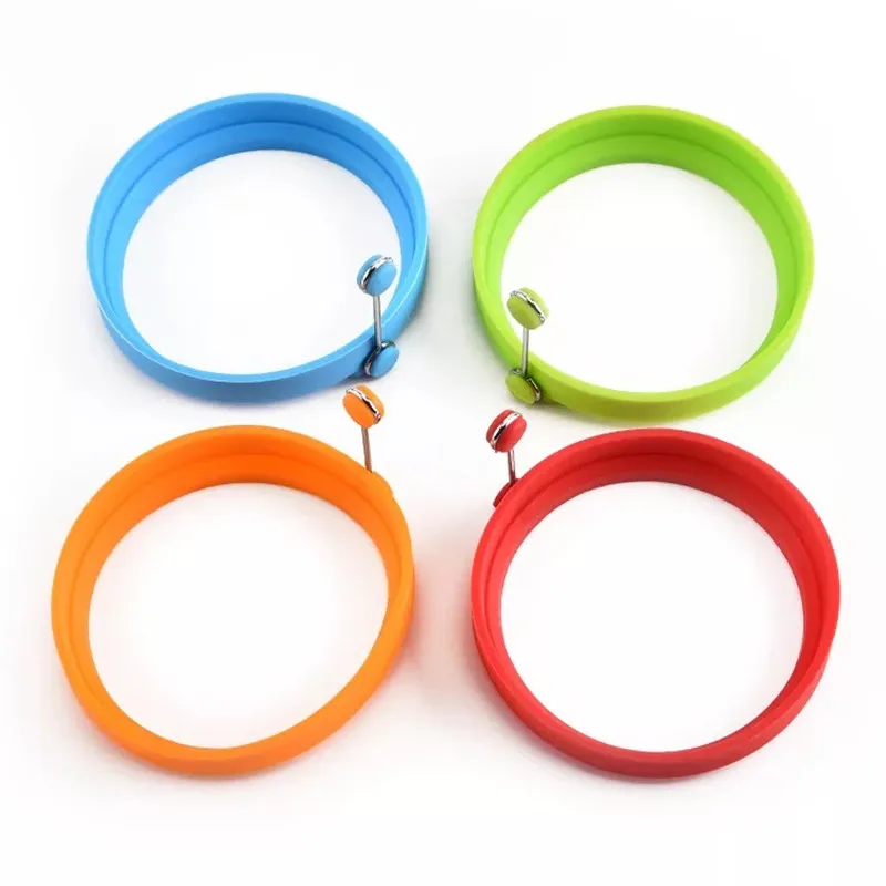 Creative Kitchen Tools Round Shape Silicone Egg Mold Pancake Rings Cooking Fried Mould |