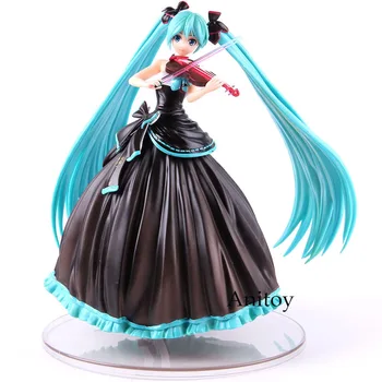 

Hatsune Miku 2017th Symphony Violin Version 1/8 Scaled Action Figure Hatsune Miku PVC Collectible Model Toy Decoration Doll