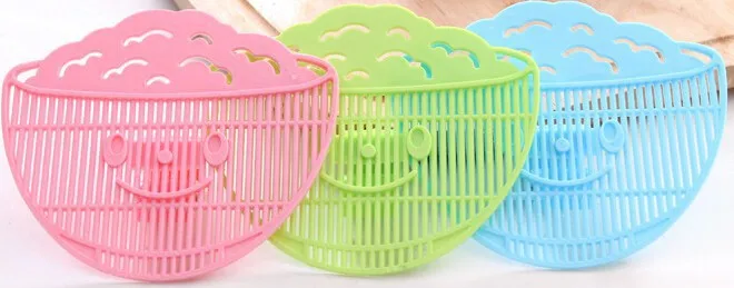 Smile clip type cleaning rice washing dewatering sieve drainer device strainer cooking tools debris filter kitchen gadgets Smile clip type cleaning rice washing dewatering sieve drainer device strainer cooking tools debris filter kitchen gadgets
